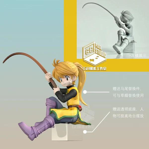 GB PIXEL Studio - Pokémon Fishing Yellow 1/20 Scale Limited Edition Statue