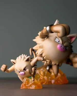 Alternative view of FOG Studio - Pokémon Primeape Evolution Set 1/20 Scale Statue