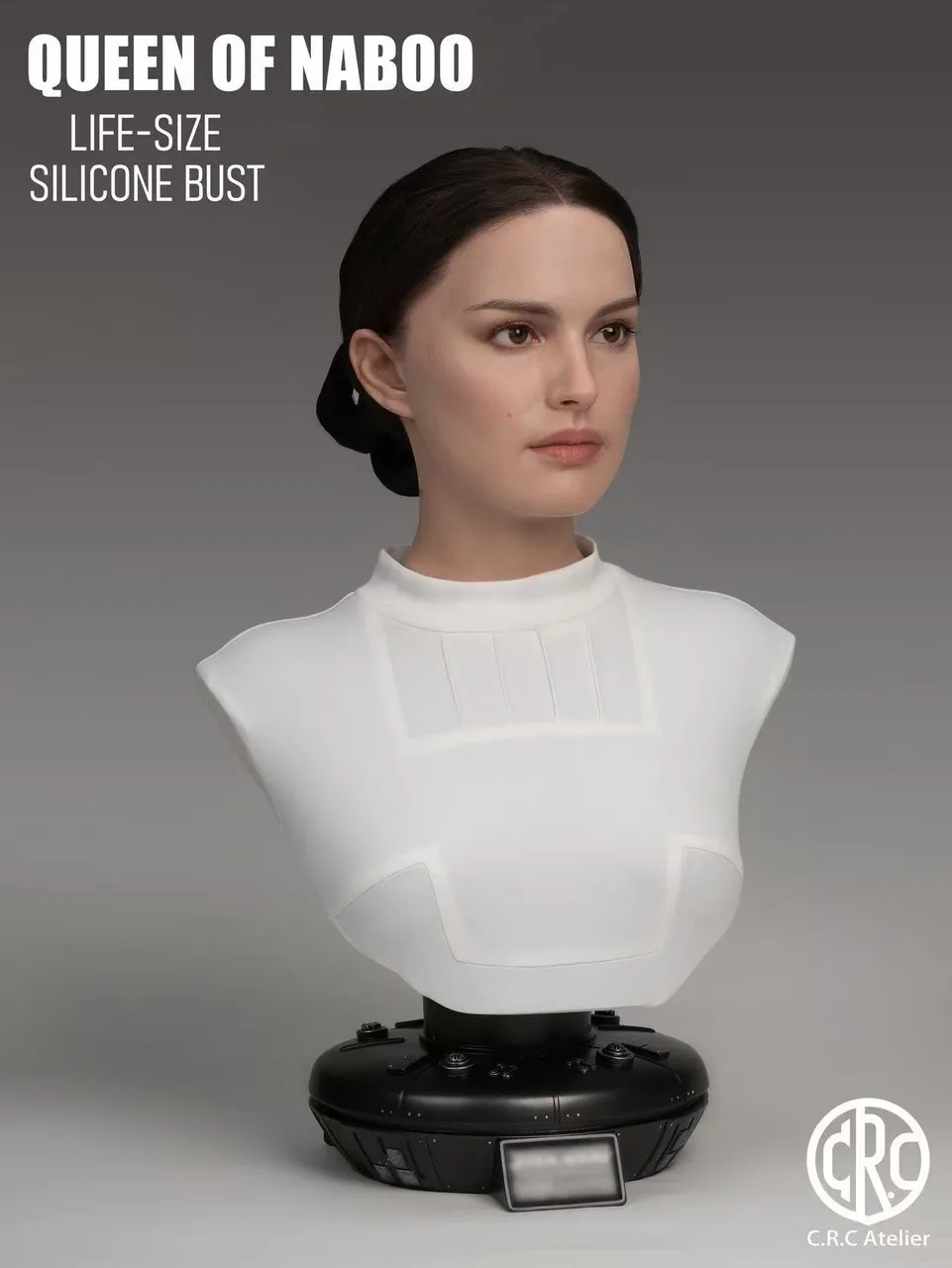 C.R.C Atelier Studio Natalie Portman Lifesize Silicone Bust