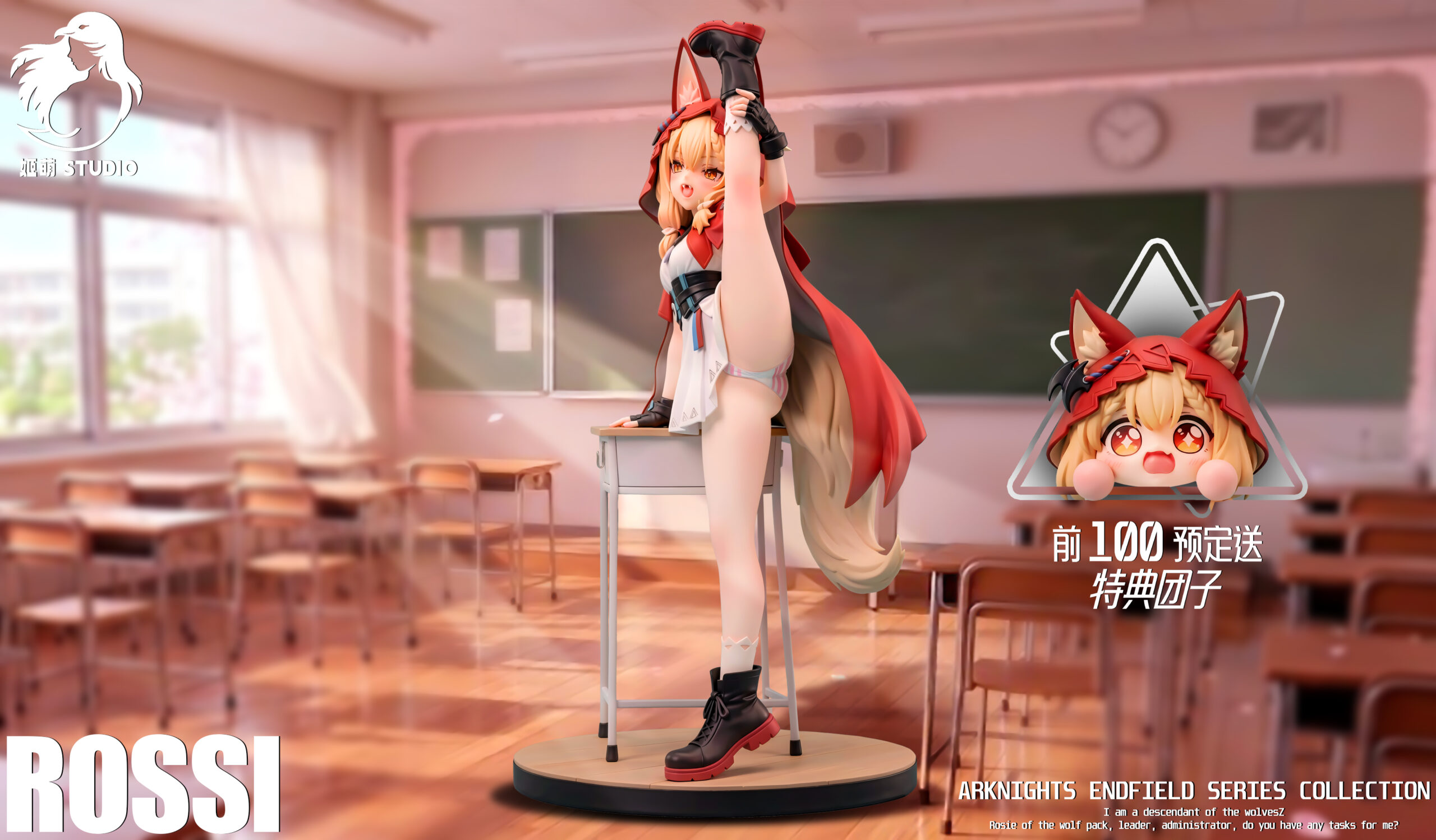 Arknights Rossi 1/6 Scale TOPGK Resin Statue – jimeng Studio - Image 5