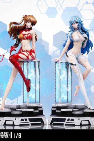Asuka Langley & Rei Ayanami 16 Scale Figure