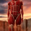 Attack on Titan Colossal Titan Set – Big & Small Polystone Resin Figures -Wu Shi Mo Wan Studio