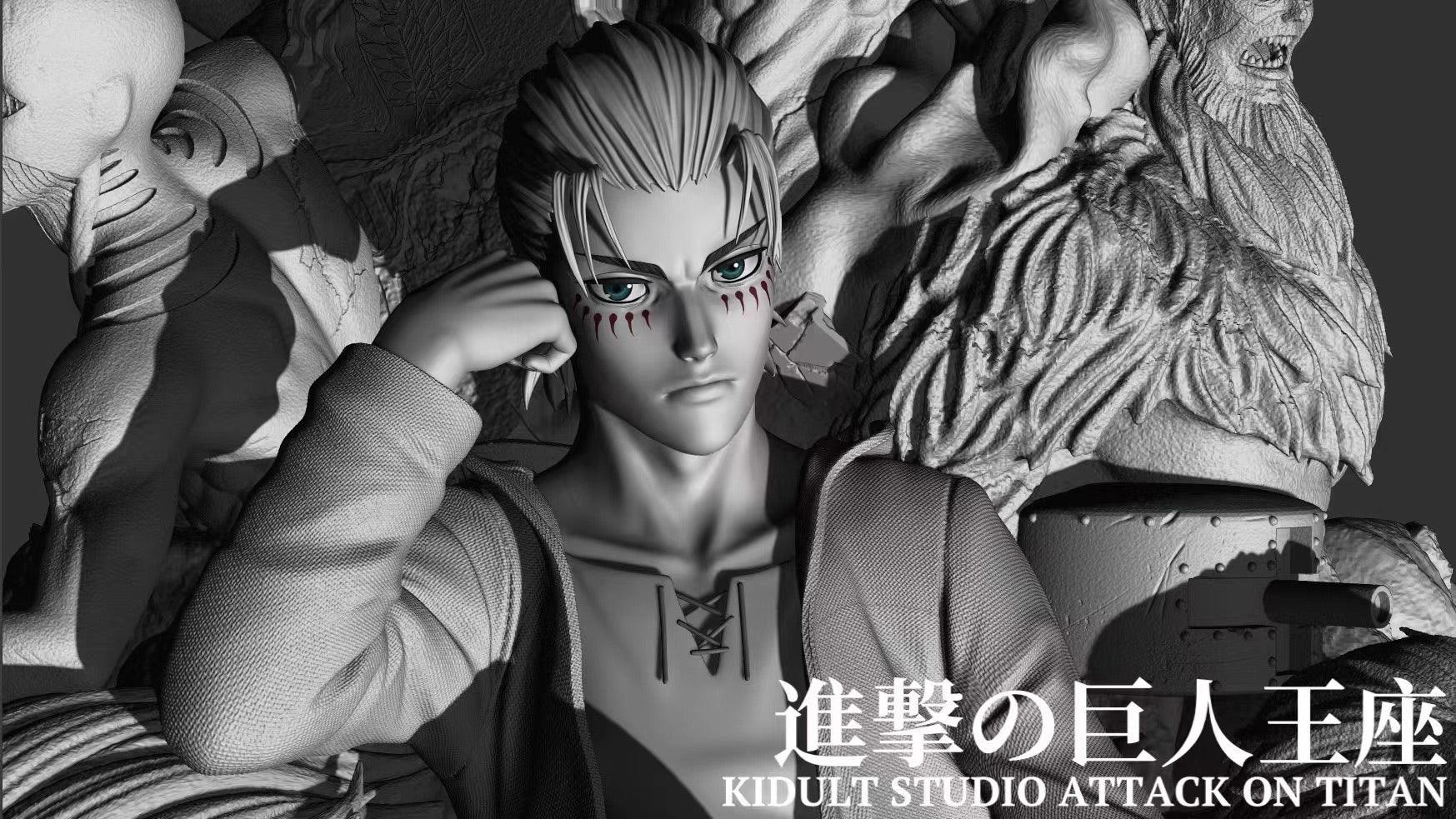 Attack on Titan Eren Yeager 14 Scale TOPGK Resin Collectible-KIDULT Studio