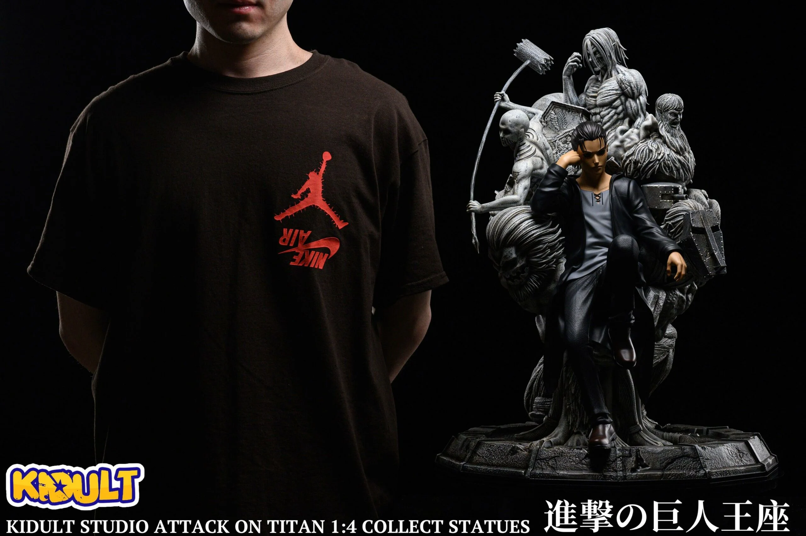 Attack on Titan Eren Yeager 1/4 Scale TOPGK Resin Collectible-KIDULT Studio - Image 4