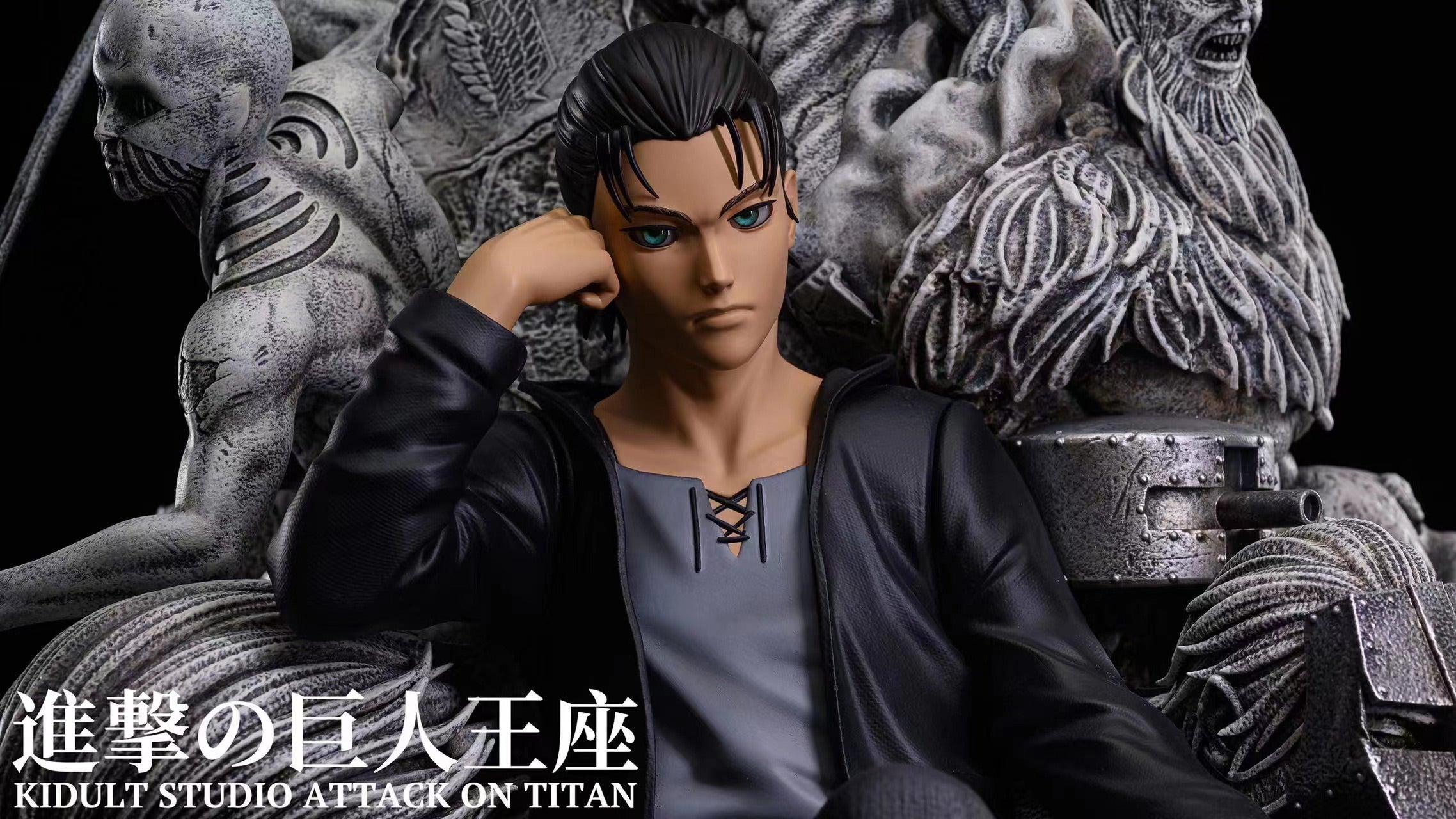 Attack on Titan Eren Yeager 1/4 Scale TOPGK Resin Collectible-KIDULT Studio - Image 2