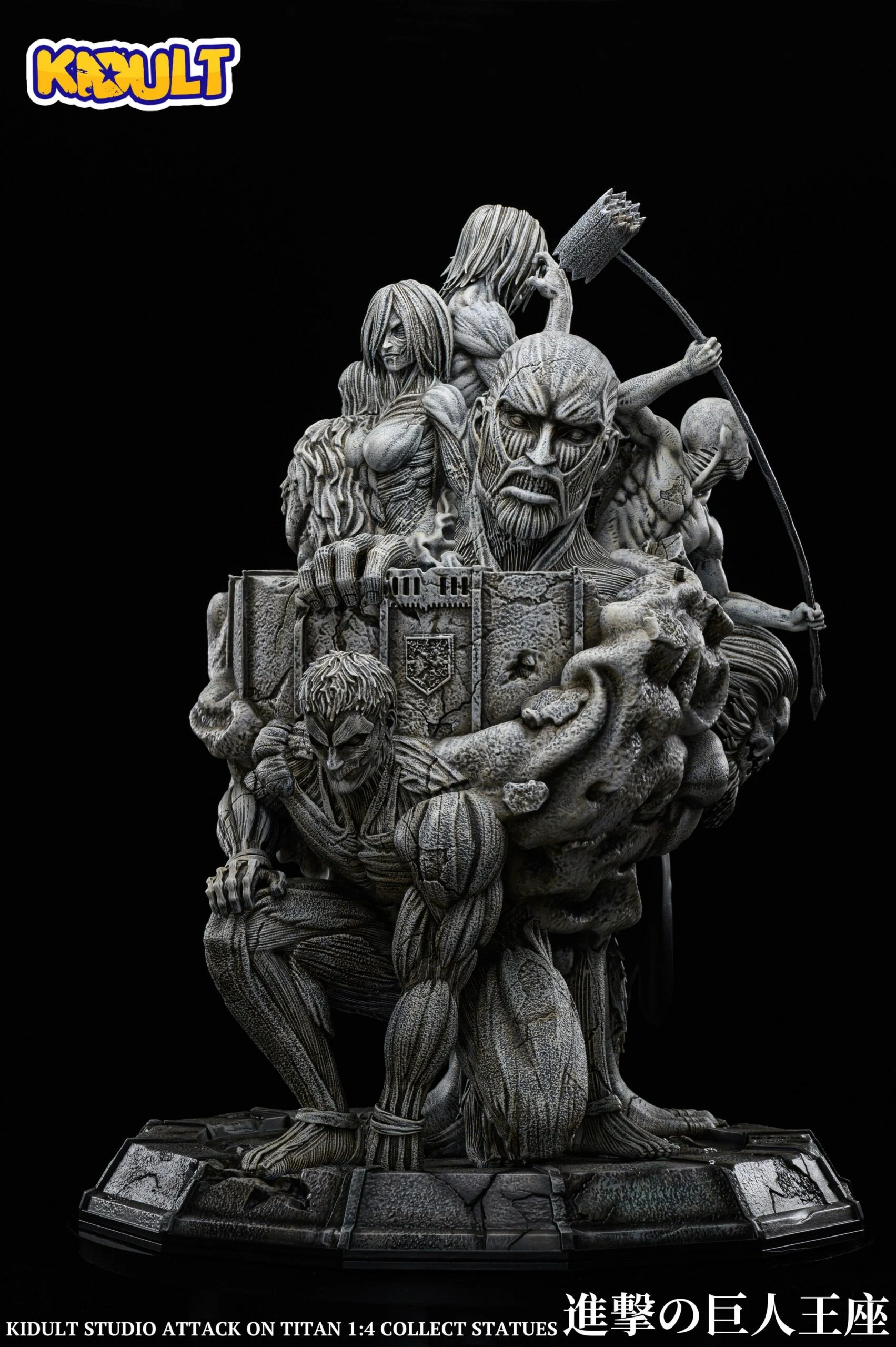 Attack on Titan Eren Yeager 1/4 Scale TOPGK Resin Collectible-KIDULT Studio - Image 3