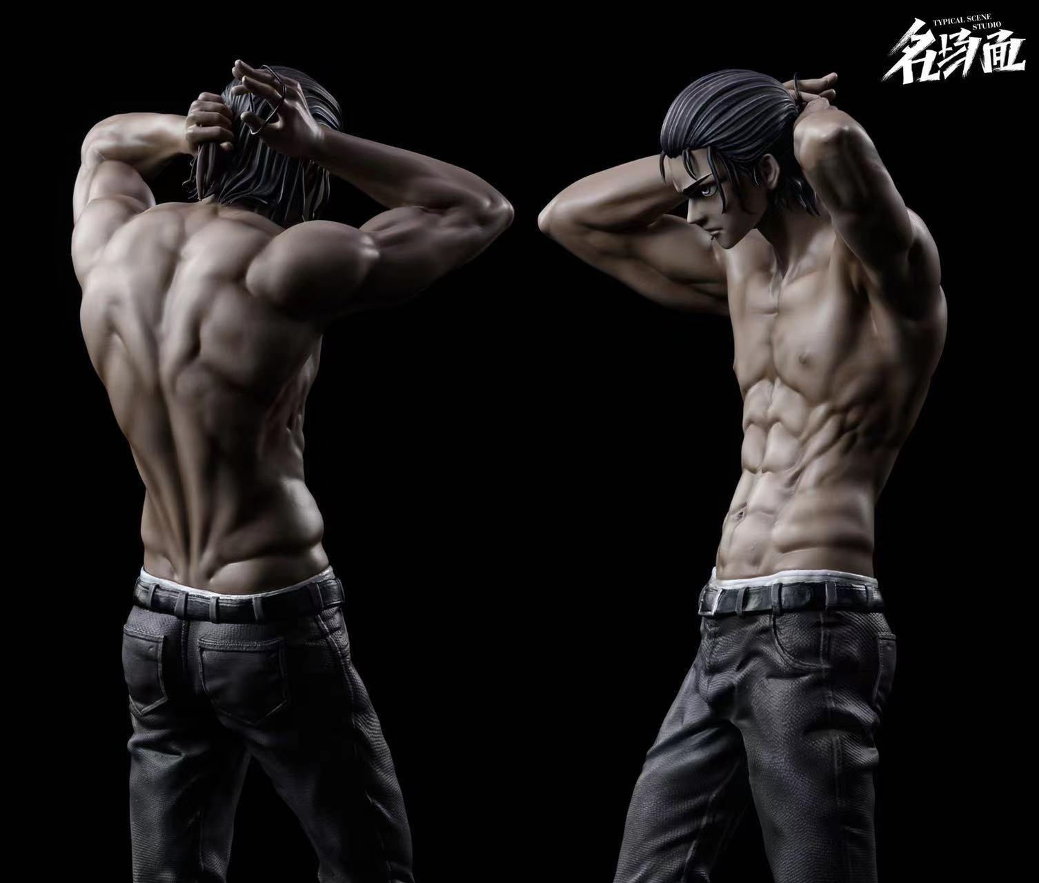 Attack on Titan Eren Yeager 16 Scale Resin TOPGK Statue-Typical Scene Studio