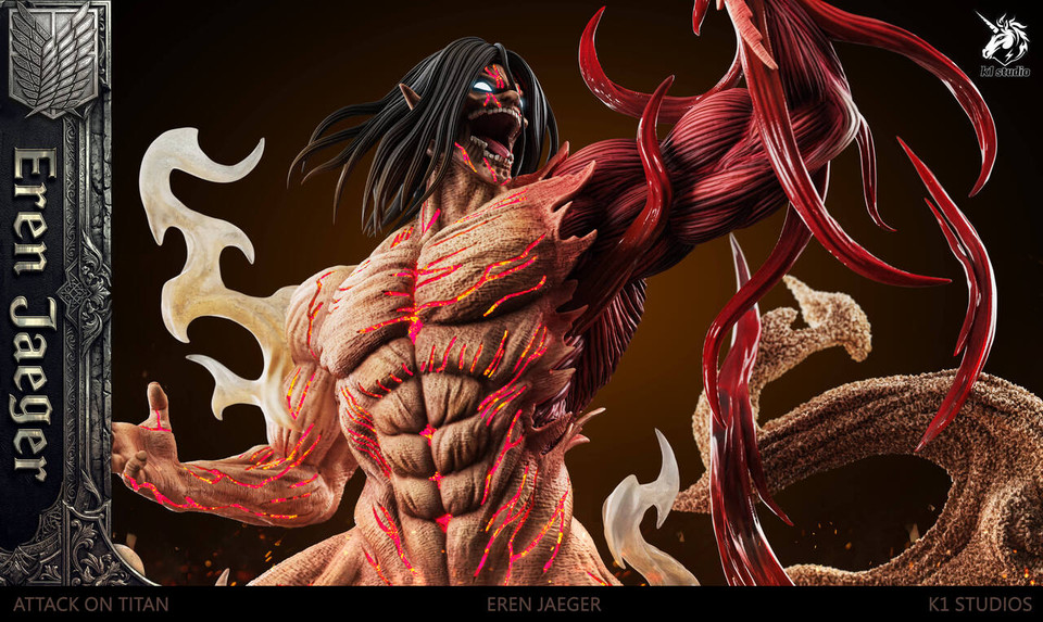Attack on Titan Eren Yeager 1/6 Scale Statue – K1 Studio - Image 2