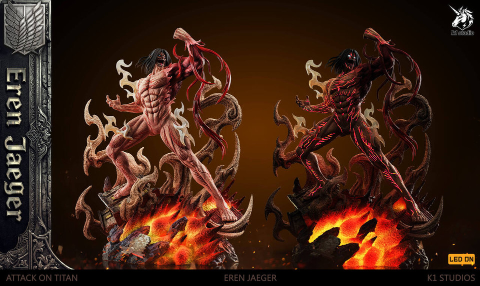 Attack on Titan Eren Yeager 1/6 Scale Statue – K1 Studio - Image 7