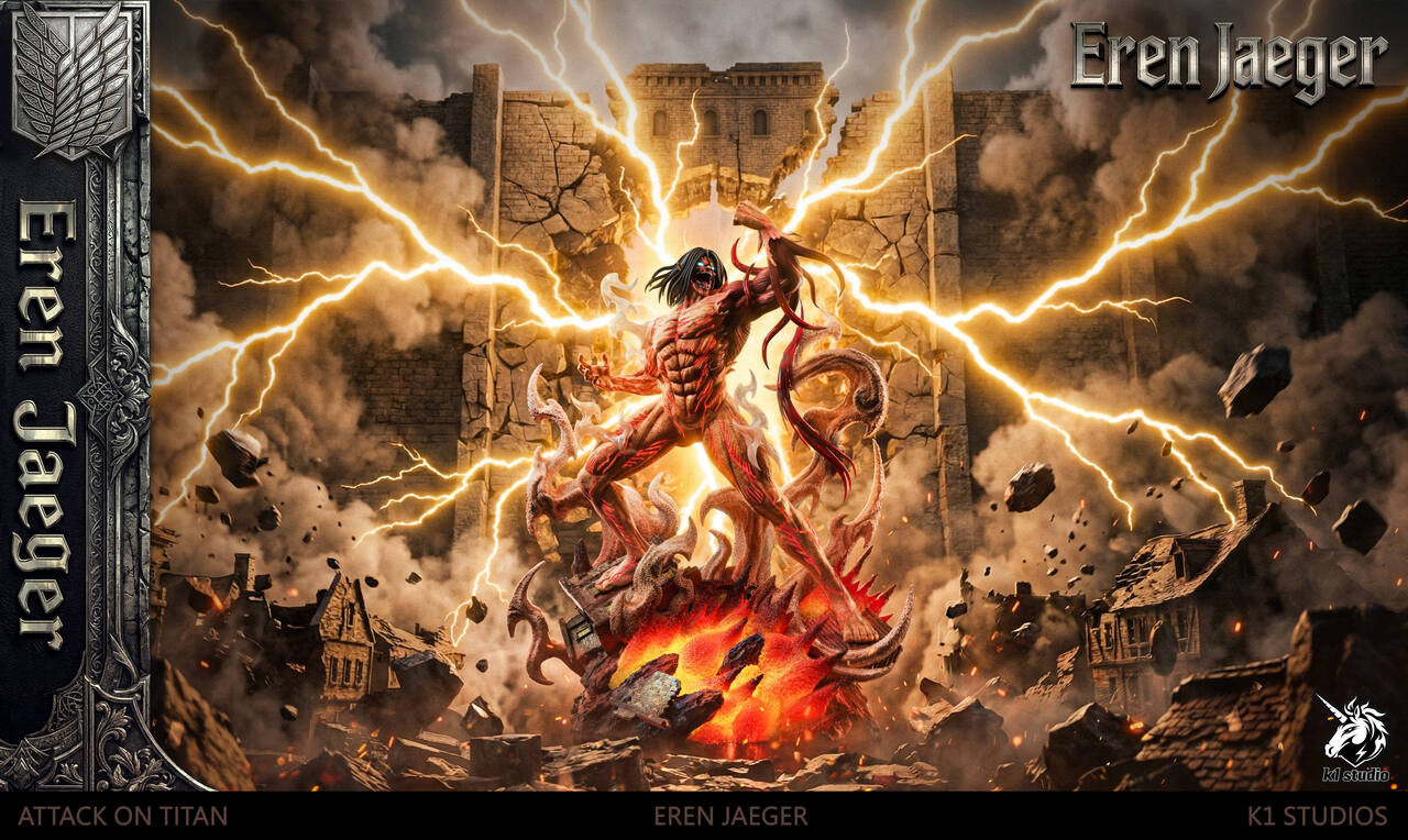 Attack on Titan Eren Yeager 1/6 Scale Statue – K1 Studio - Image 5