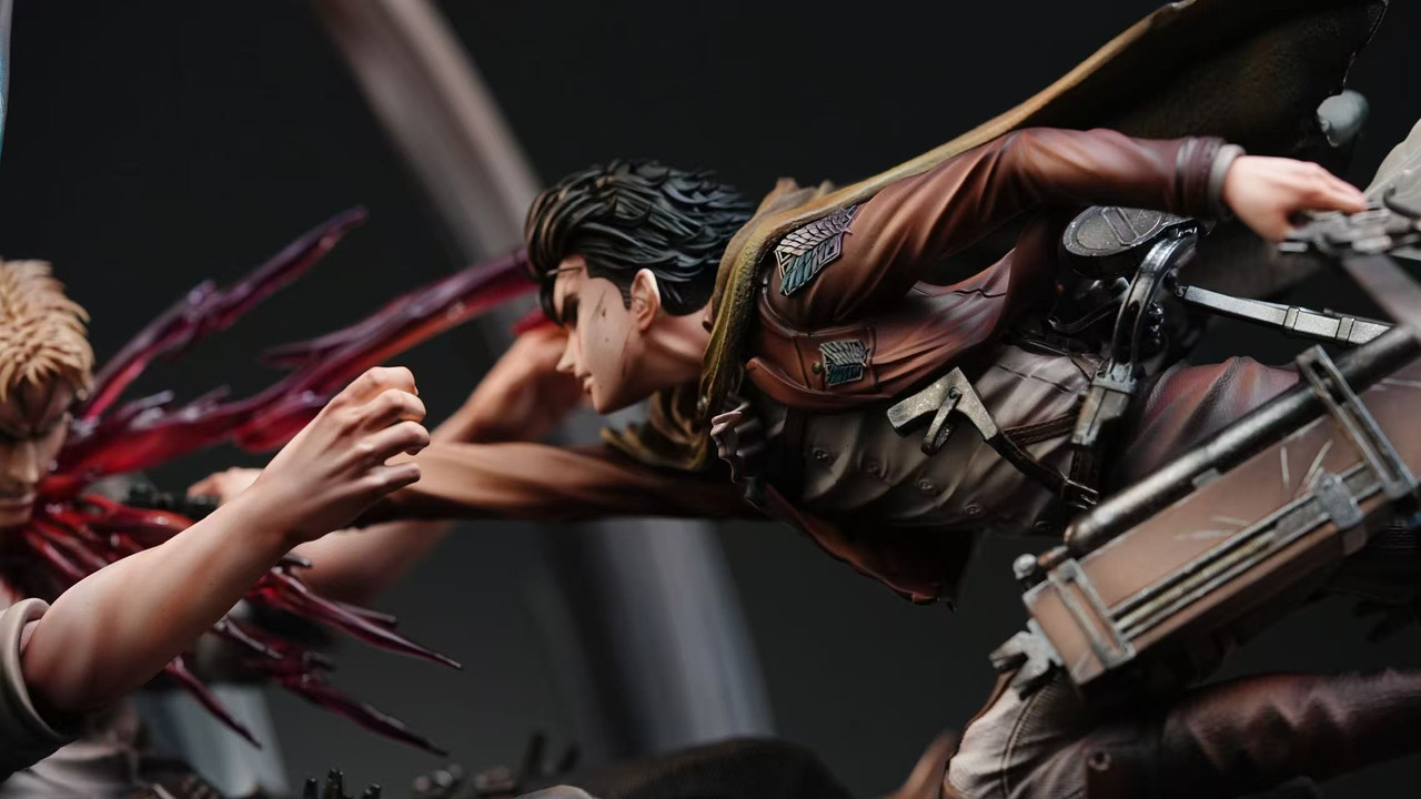 Attack on Titan Levi vs Reiner Battle 1/6 ScaleResin TOPGK Statue- Sure Studio - Image 6