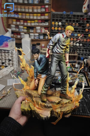 Attack on Titan Reiner Braun, Bertholdt Hoover & Eren Yeager 16 Scale TOPGK Statue – Jia Jian Studio