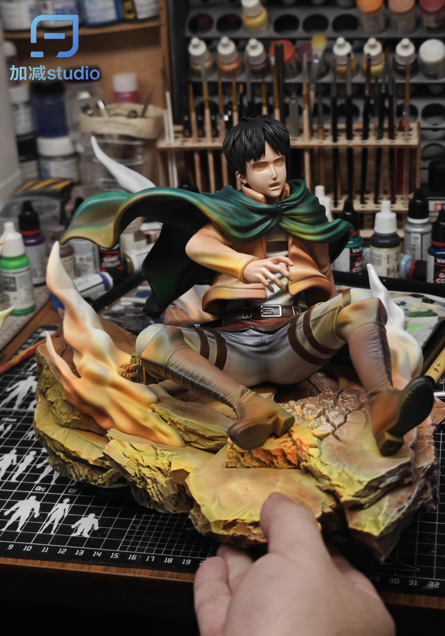 Attack on Titan Reiner Braun, Bertholdt Hoover & Eren Yeager 1/6 Scale TOPGK Statue – Jia Jian Studio - Image 2
