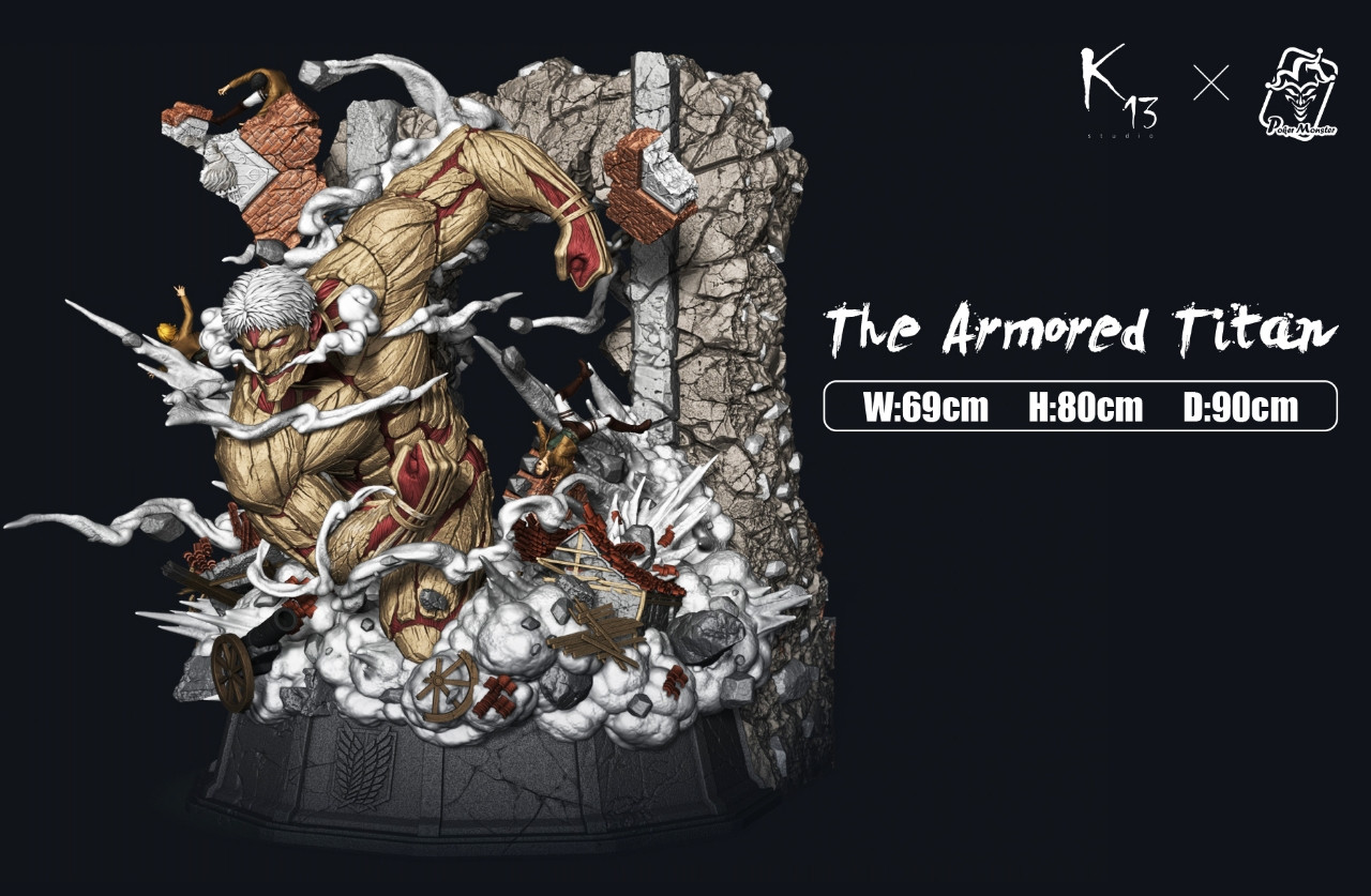 Attack on Titan Reiner Braun TOPGK Statue -K13 Studio × Ghost Studio