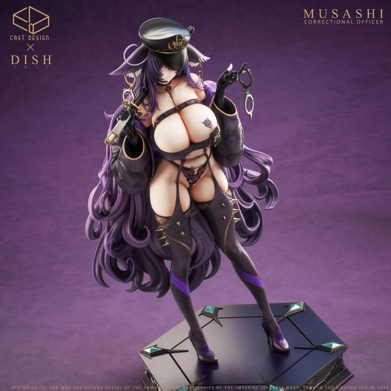 Azur Lane Musashi 1/4 Scale TOPGK Statue - Cast Design × Dish Studio - Image 4