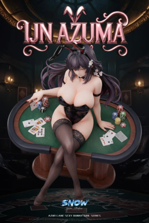 Alternative view of Azur Lane – Azuma Bunny Version 1/6 Scale TOPGK Statue – Snow Studio