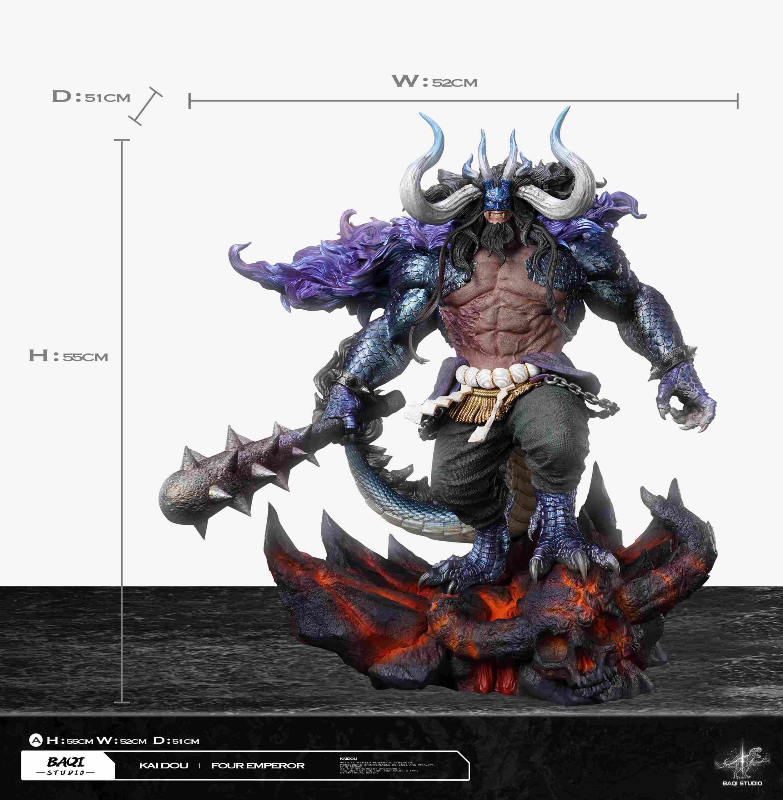 BAQI Studio One Piece Kaidou