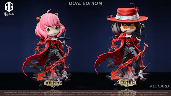 BG Studio - Anya Cosplay Hellsing Alucard Spy x Family