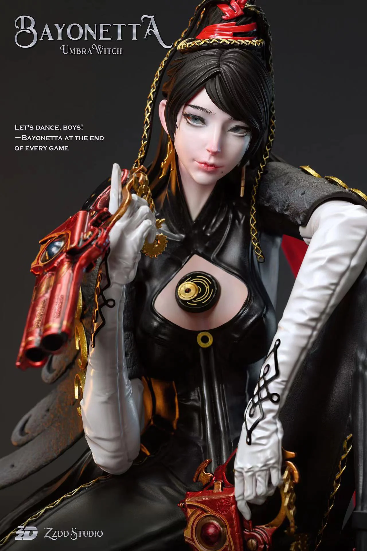 Bayonetta Series Umbra Witch 1/4 Scale TOPGK Statue – ZZDD Studio - Image 3