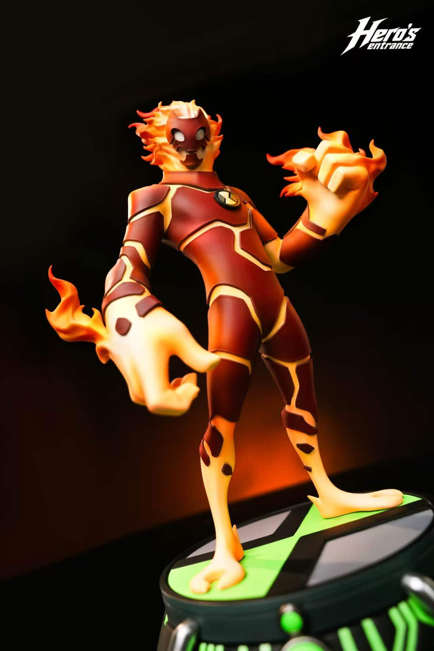 Ben 10 Heatblast 1/6 Statue TOPGK Figure-Hero's Entrance Studio - Image 4
