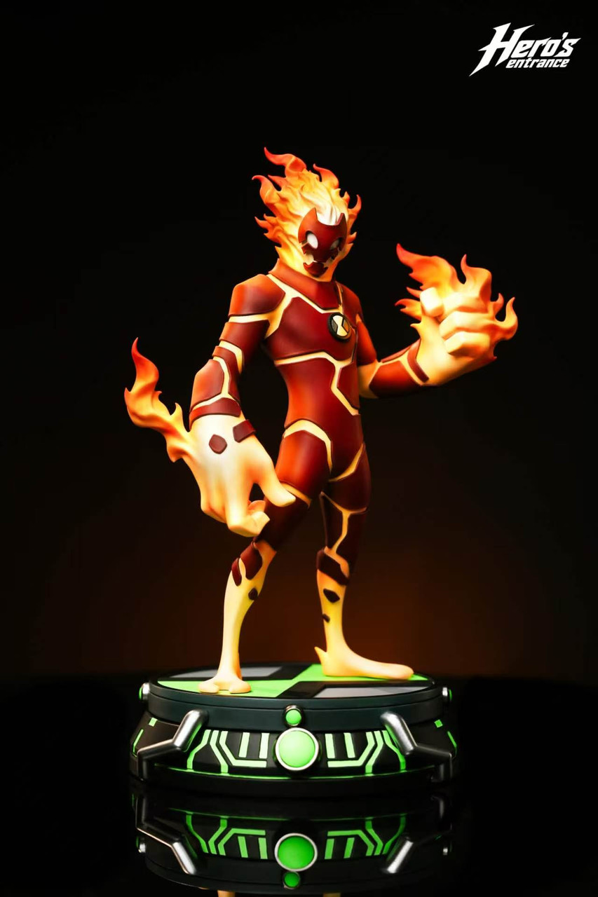 Ben 10 Heatblast 1/6 Statue TOPGK Figure-Hero's Entrance Studio - Image 2