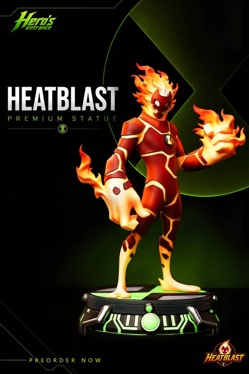 Ben 10 Heatblast 16 Statue TOPGK Figure-Hero's Entrance Studio