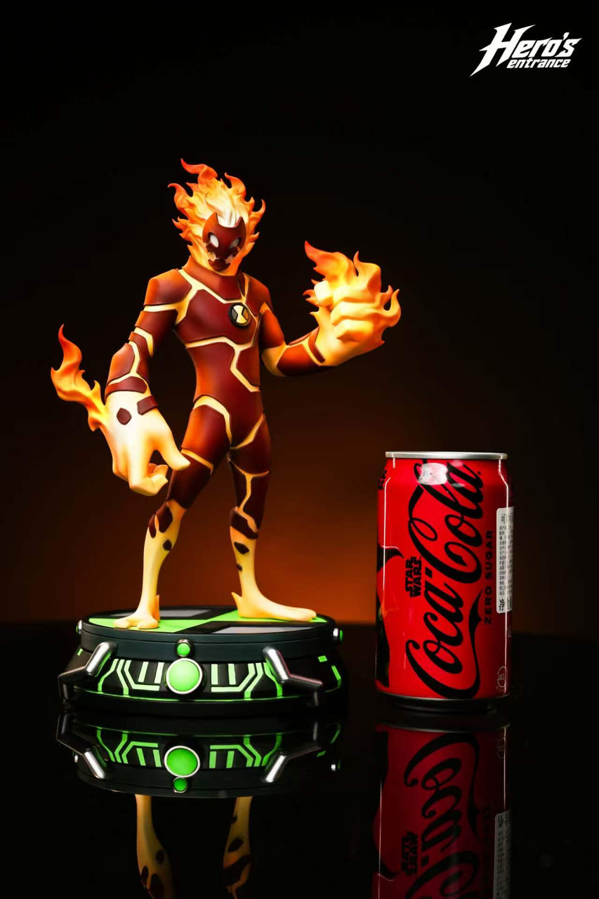 Ben 10 Heatblast 1/6 Statue TOPGK Figure-Hero's Entrance Studio - Image 3