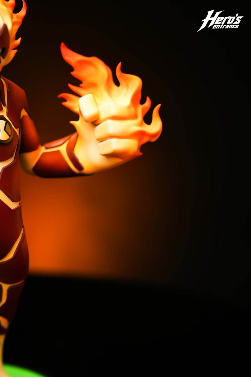 Ben 10 Heatblast 1/6 Statue TOPGK Figure-Hero's Entrance Studio - Image 6
