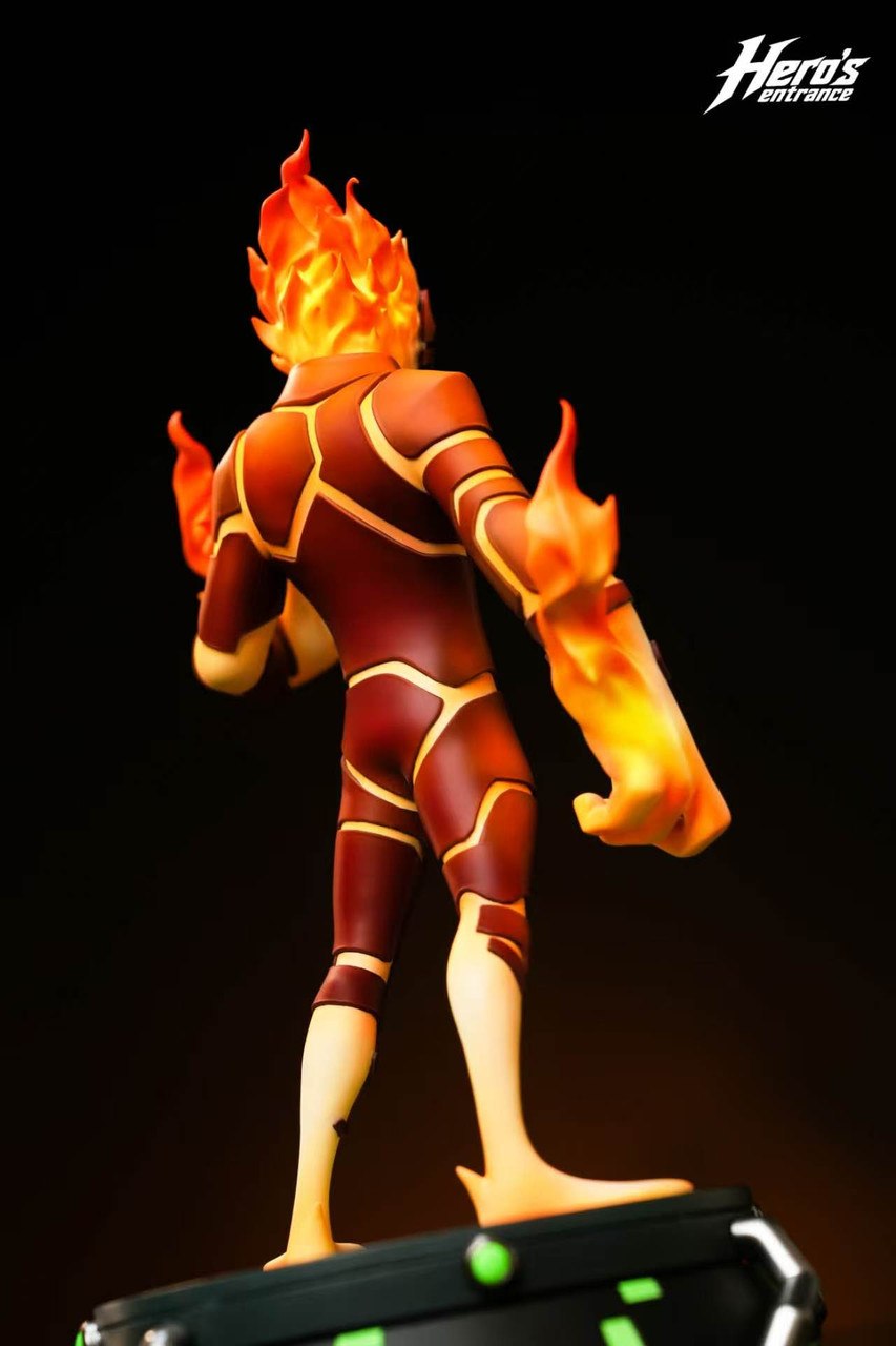 Ben 10 Heatblast 1/6 Statue TOPGK Figure-Hero's Entrance Studio - Image 5