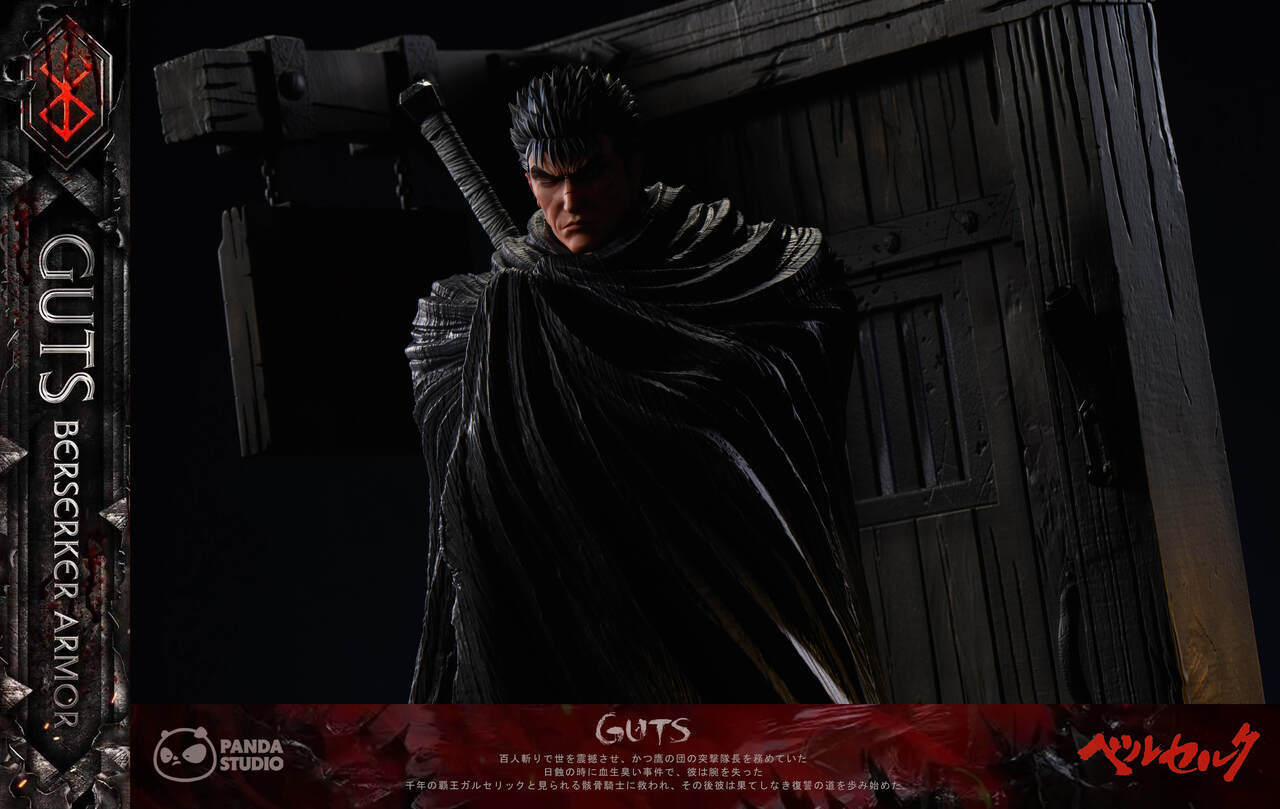Berserk Guts 14 Scale TOPGK Figure -Panda Studio