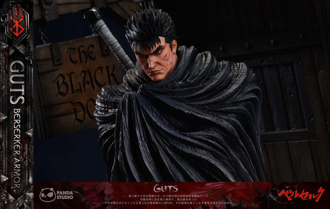 Berserk Guts 1/4 Scale TOPGK Figure -Panda Studio - Image 4