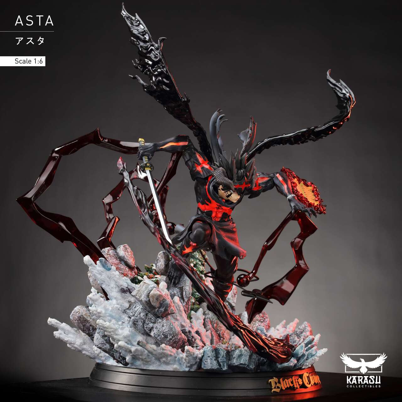 Black Clover Asta 1/6 Scale TOPGK Statue – Karasu Collectibles - Image 2