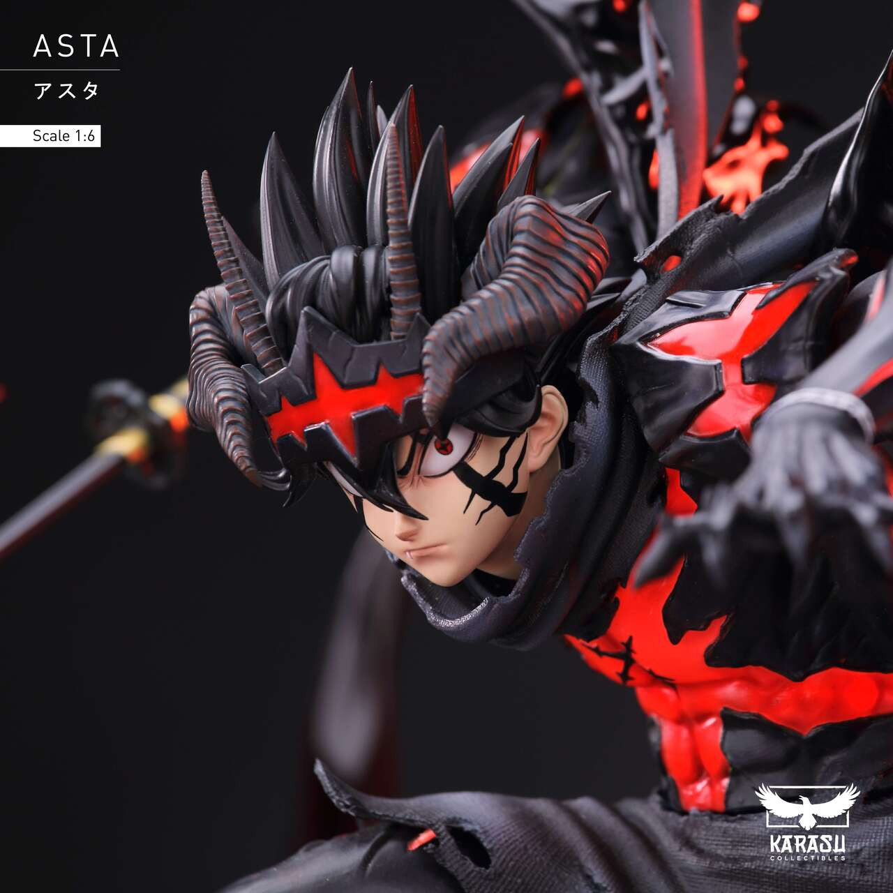 Black Clover Asta 1/6 Scale TOPGK Statue – Karasu Collectibles - Image 4