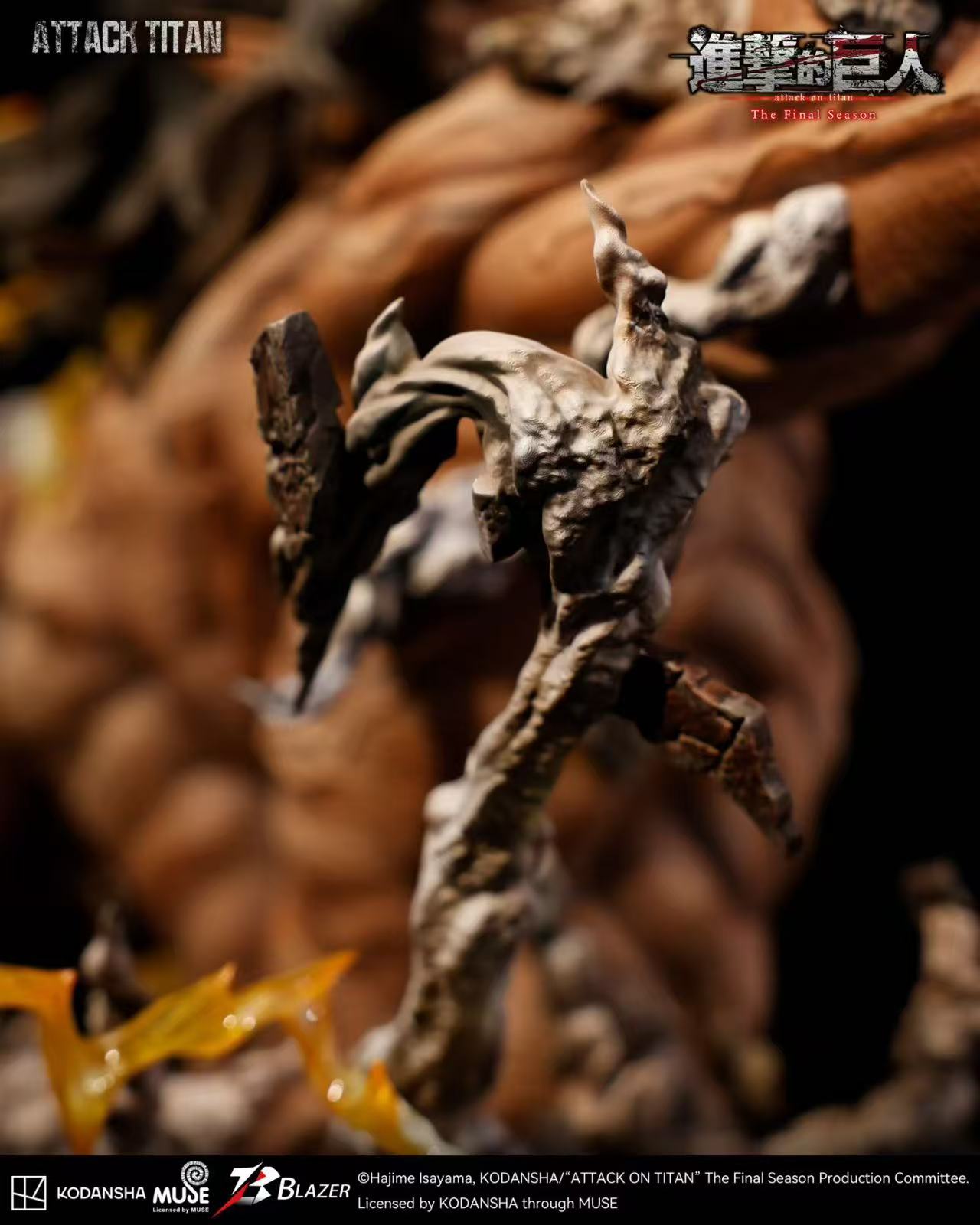 Blazer Studio – Eren Titan Bust Attack on Titan Officially Licensed Bust Statue