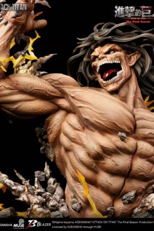 Blazer Studio – Eren Titan Bust Attack on Titan Officially Licensed Bust Statue
