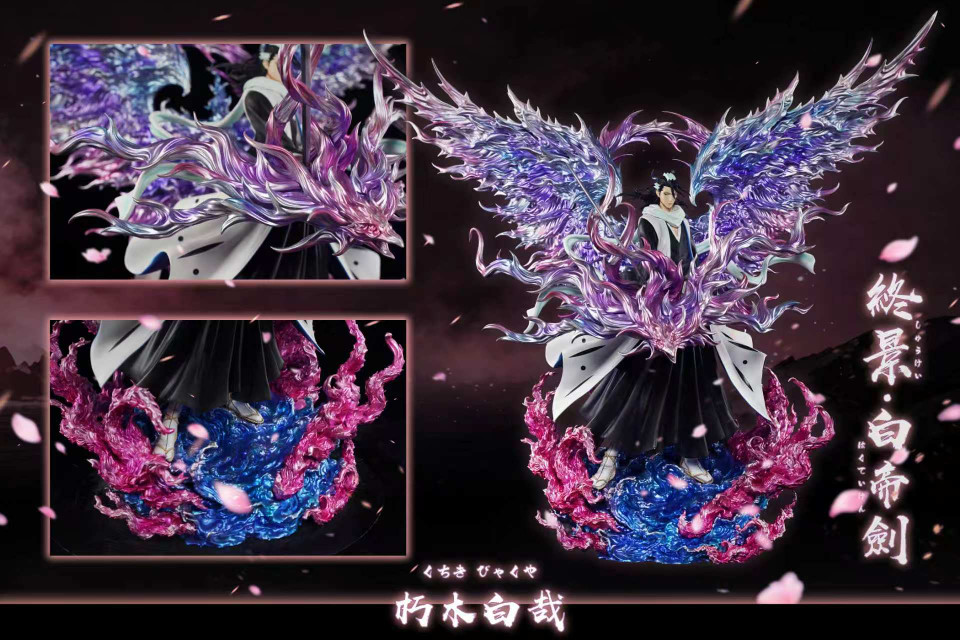 Bleach Kuchiki Byakuya 1/6 Scale TOPGK Statue – HXHENG × CHENG Studio - Image 8