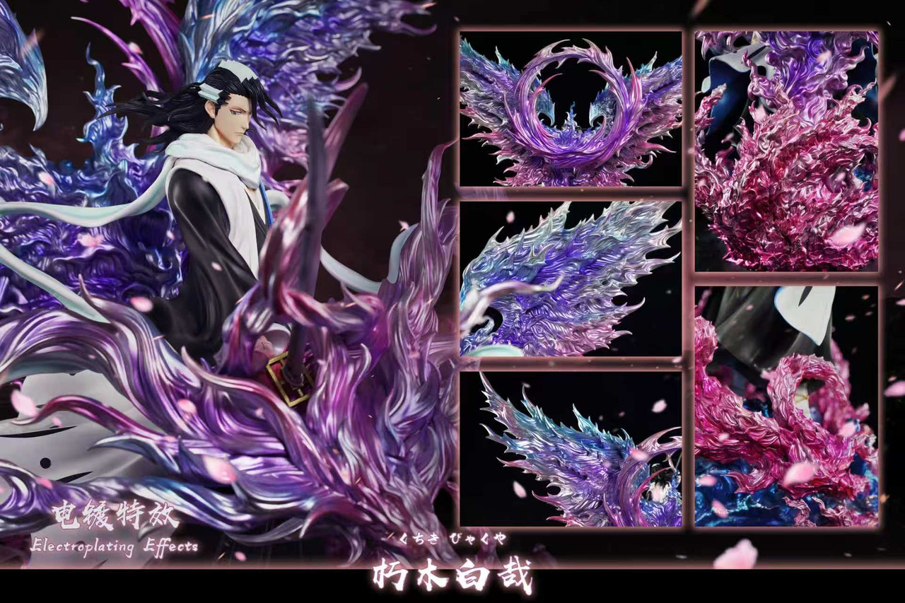 Bleach Kuchiki Byakuya 1/6 Scale TOPGK Statue – HXHENG × CHENG Studio - Image 7
