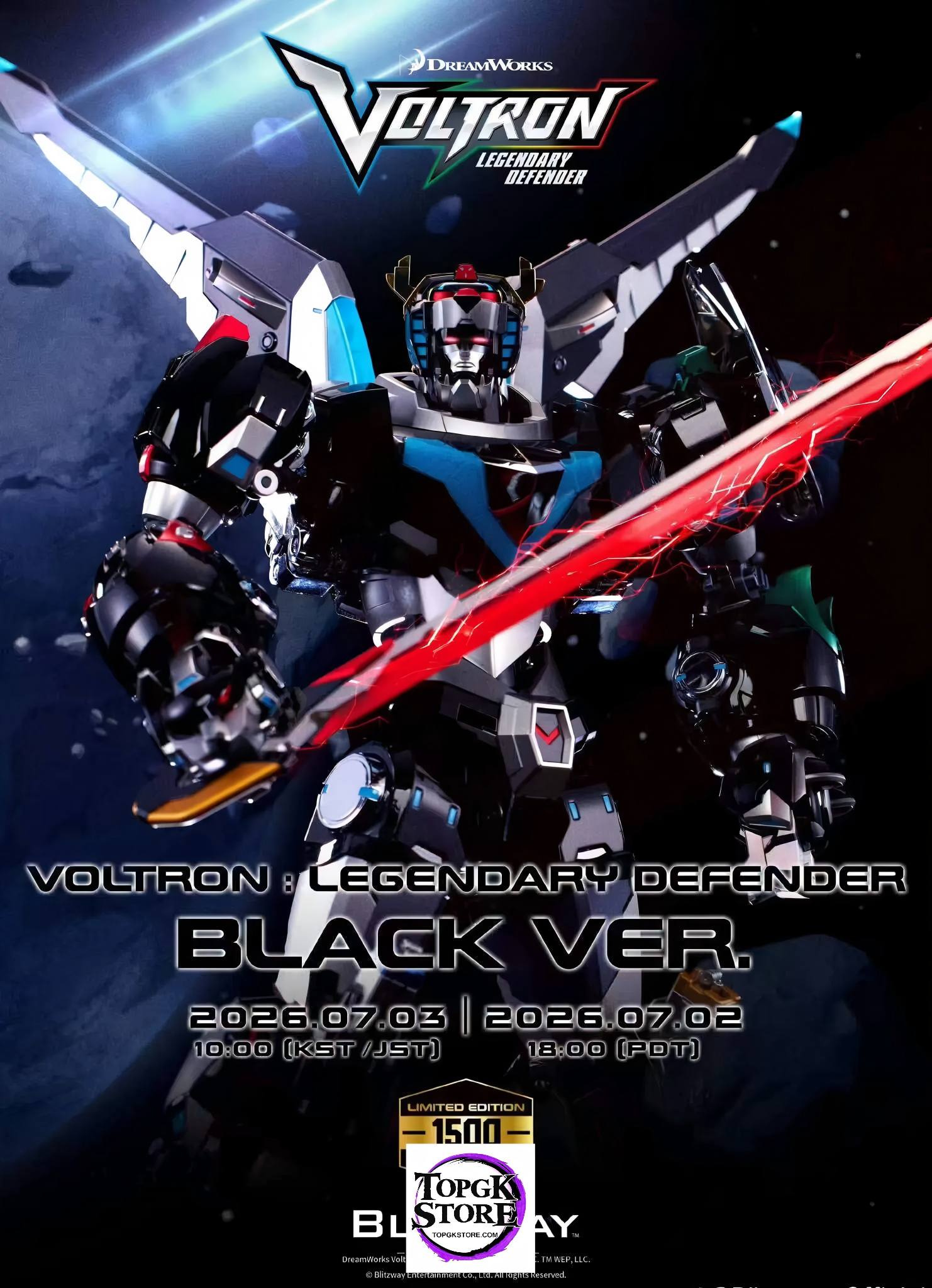 Blitzway Voltron: Defender of the Universe Voltron