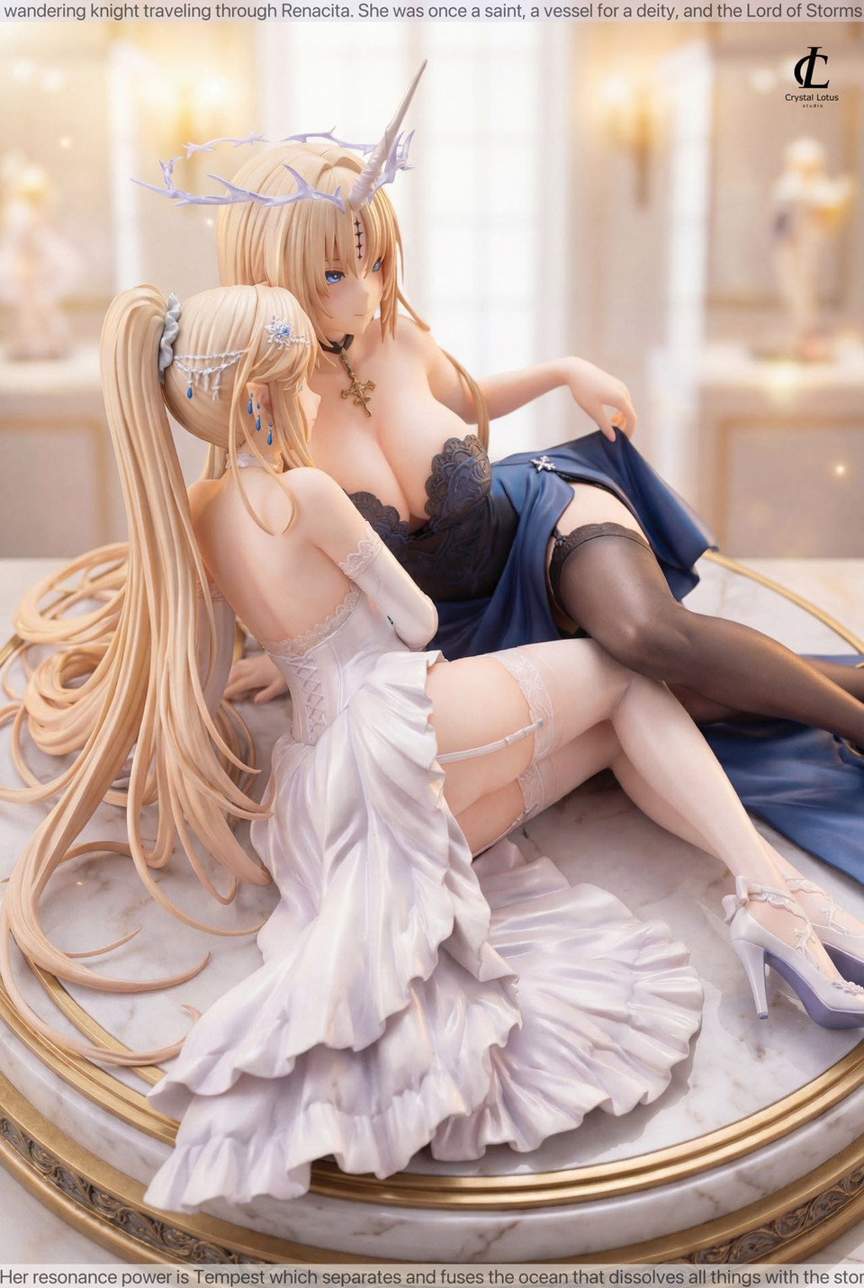 Cartethyia Original Fantasy Character 1/6 Scale TOPGK Statue – Crystal Lotus Studio - Image 3
