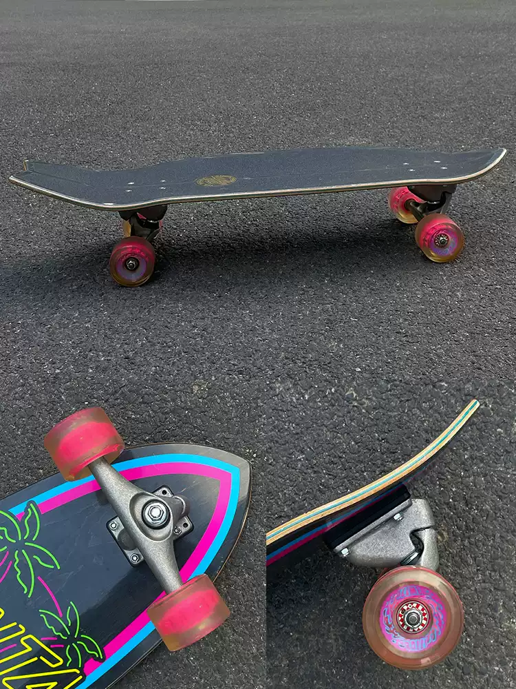 Carver x Santa Cruz Collaboration Land Surf Skateboard