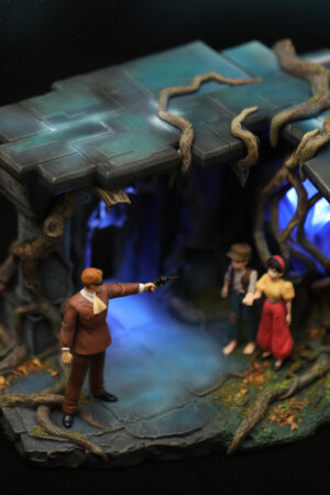 Castle in the Sky LED Diorama Statue – ShenYin Studio