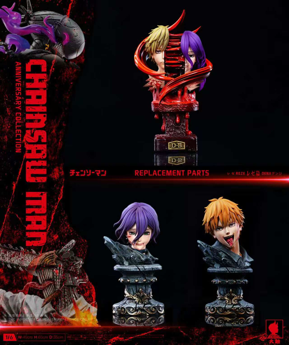 Chainsaw Man Denji vs Reze Battle 1/6 Scale TOPGK Statue – Big Feeler Studio - Image 14