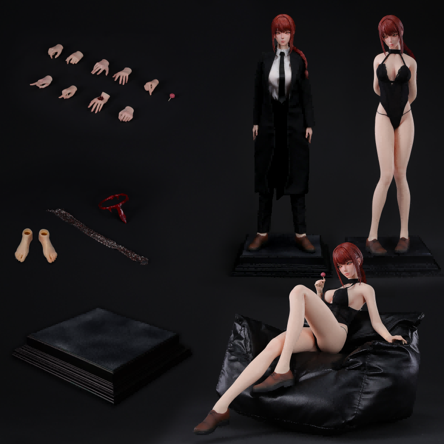 Chainsaw Man Makima 16 Scale Action Figure- BoxQi Studio