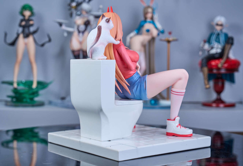 Chainsaw Man Power 1/6 Scale TOPGK Resin Statue -Koro koro Studio - Image 9