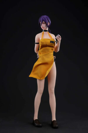 Alternative view of Chainsaw Man Reze 1/6 Platinum Silicone Action Figure- BoxQi Studio