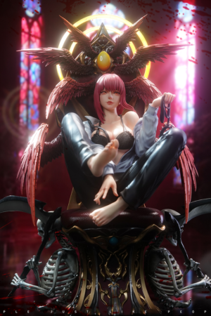 Alternative view of Chainsaw Man – Makima 1/4 Scale TOPGK Statue – TY Studio