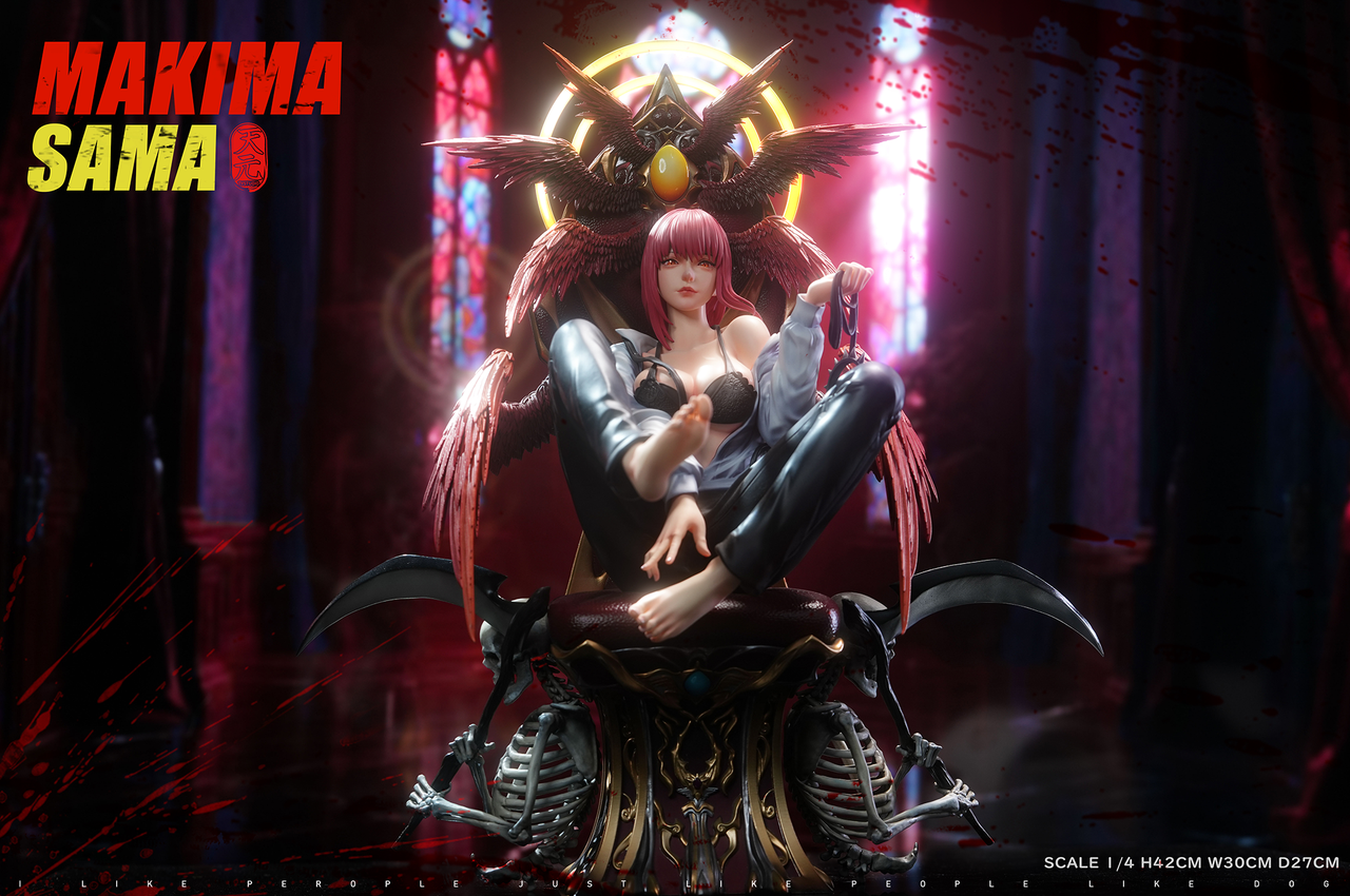 Chainsaw Man – Makima 1/4 Scale TOPGK Statue – TY Studio - Image 2