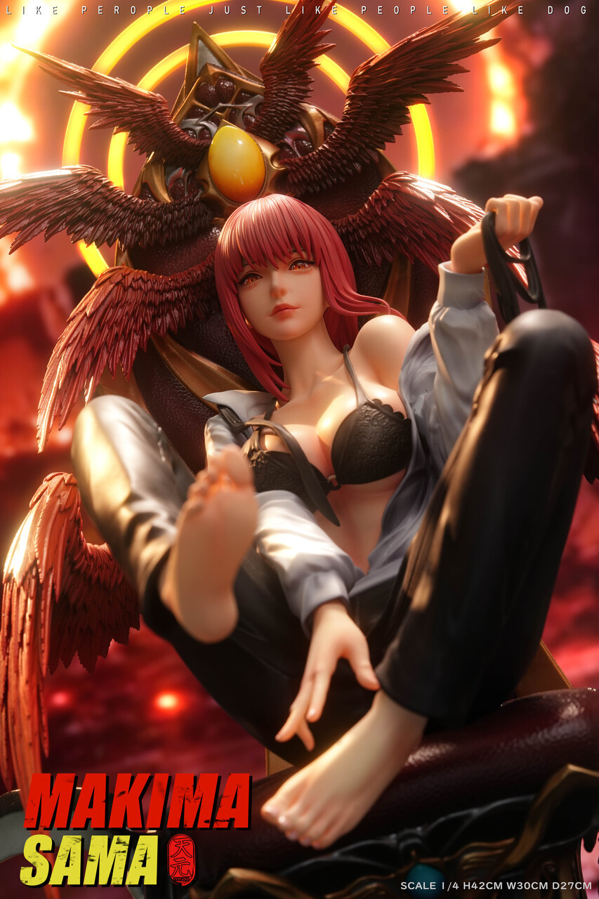 Chainsaw Man – Makima 1/4 Scale TOPGK Statue – TY Studio - Image 12