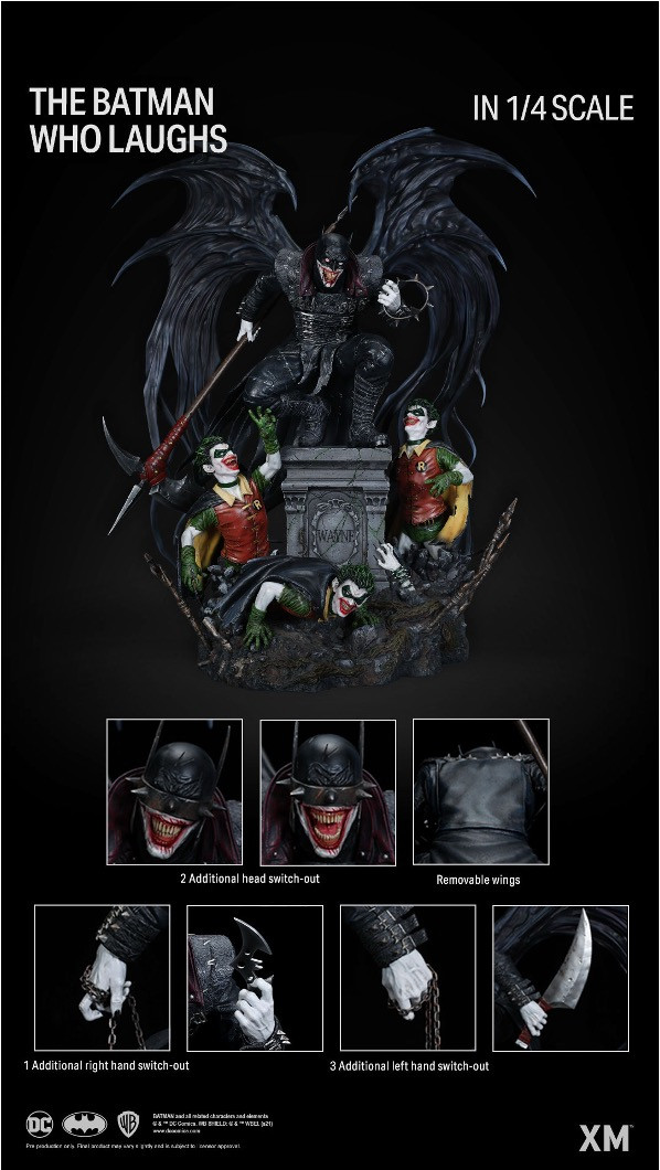 DC Dark Nights Metal The Batman 14 Scale Statue -XM Studio