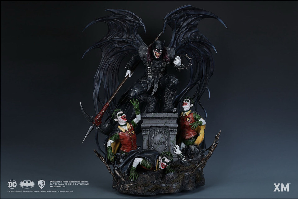 DC Dark Nights Metal The Batman 14 Scale Statue -XM Studio